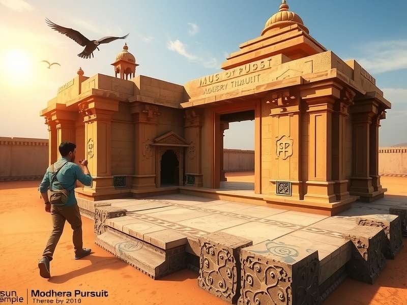Sun Temple Modhera Pursuit - Explore Ancient India's Mysteries Sun Temple Modhera Pursuit Game Cover